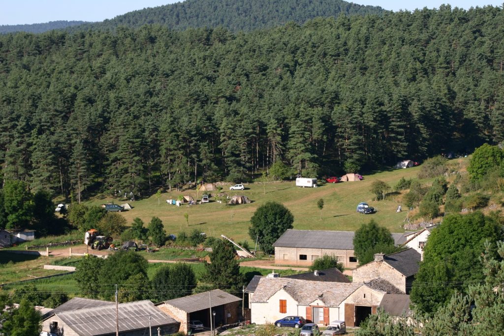 aire naturelle du bouquet en lozère